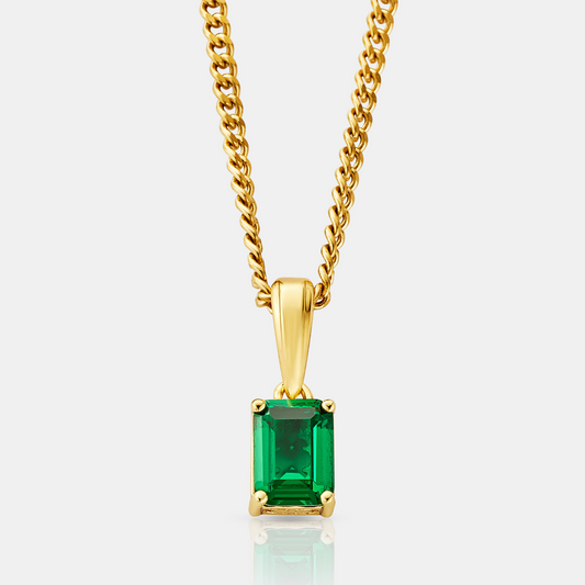 Pendente in Pietra di Smeraldo (Oro)