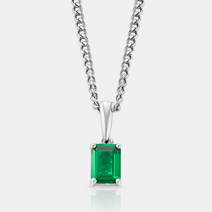 Pendente in Pietra di Smeraldo (Argento)