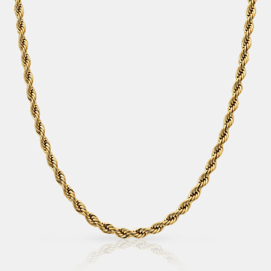 Collana a corda (Oro) 5mm