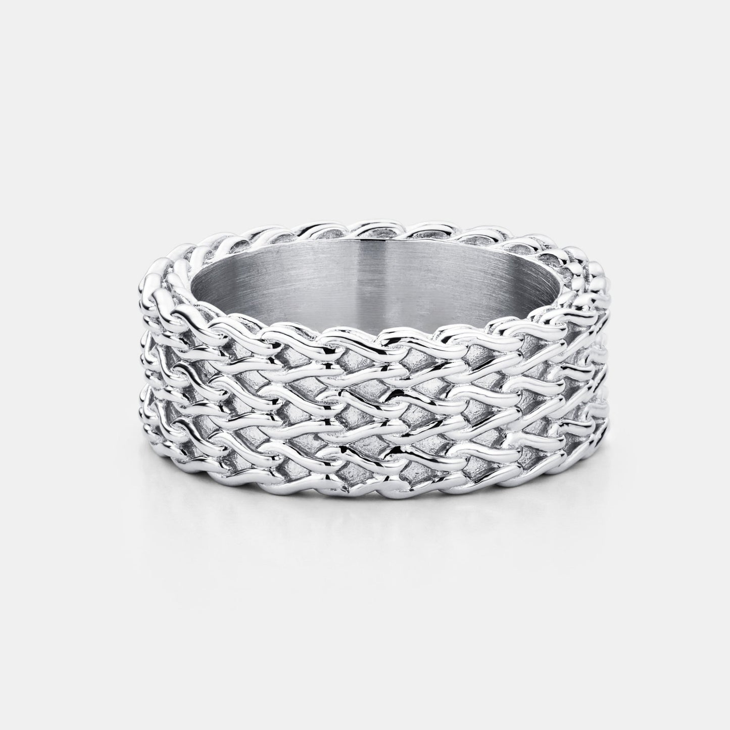 Anello a Fascia di Filo (Argento)