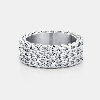 Anello a Fascia di Filo (Argento)