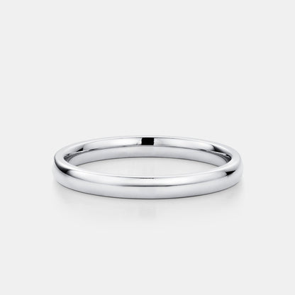 Anello a Fascia Rotonda (Argento) 3mm