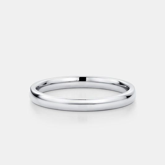 Anello a Fascia Rotonda (Argento) 3mm