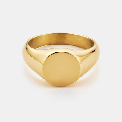 Anello Signetton Rotondo (Oro)