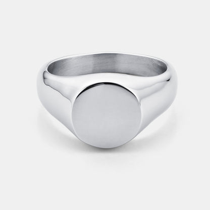 Anello Signetton Rotondo (Argento)