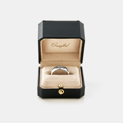 Anello Rotondo (Argento) 7mm | Tungsteno