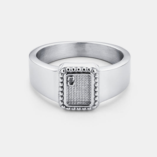 Anello Signet Reale (Argento)