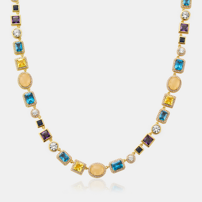 Collana in Gemme di Zaffiro (Oro)